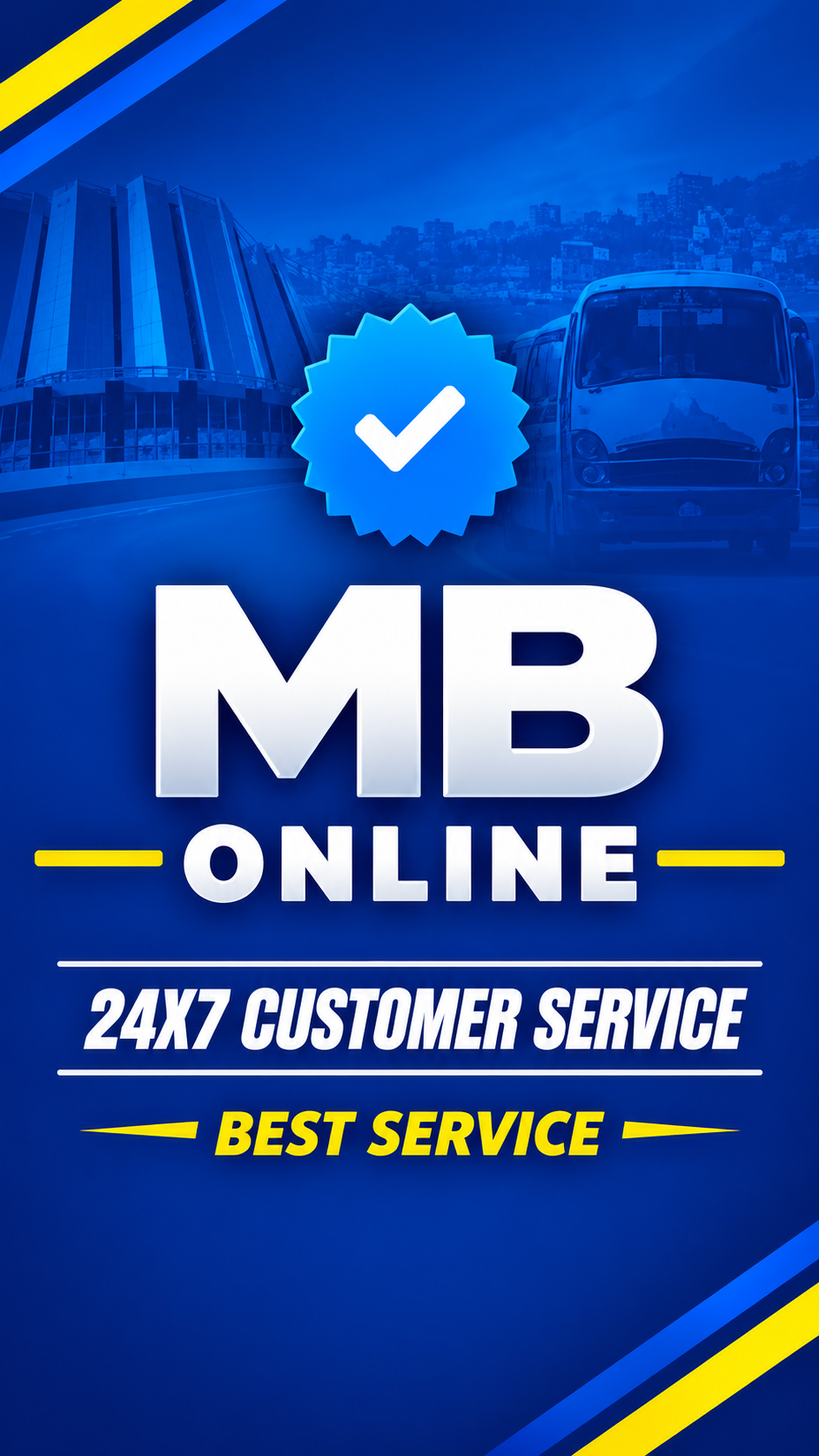 MB ONLINE — contact our team on WhatsApp